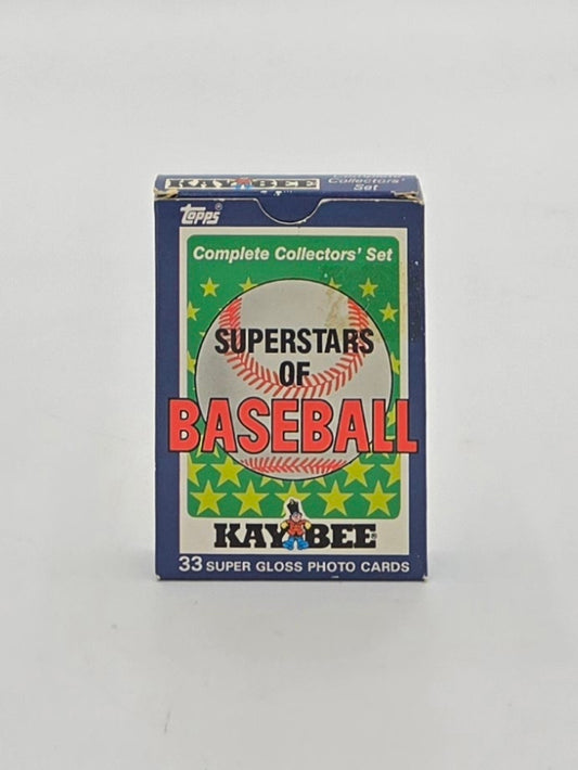 1988 Topps Kaybee Superstars of Baseball Cards Complete Collectors' Set (33 Cards)