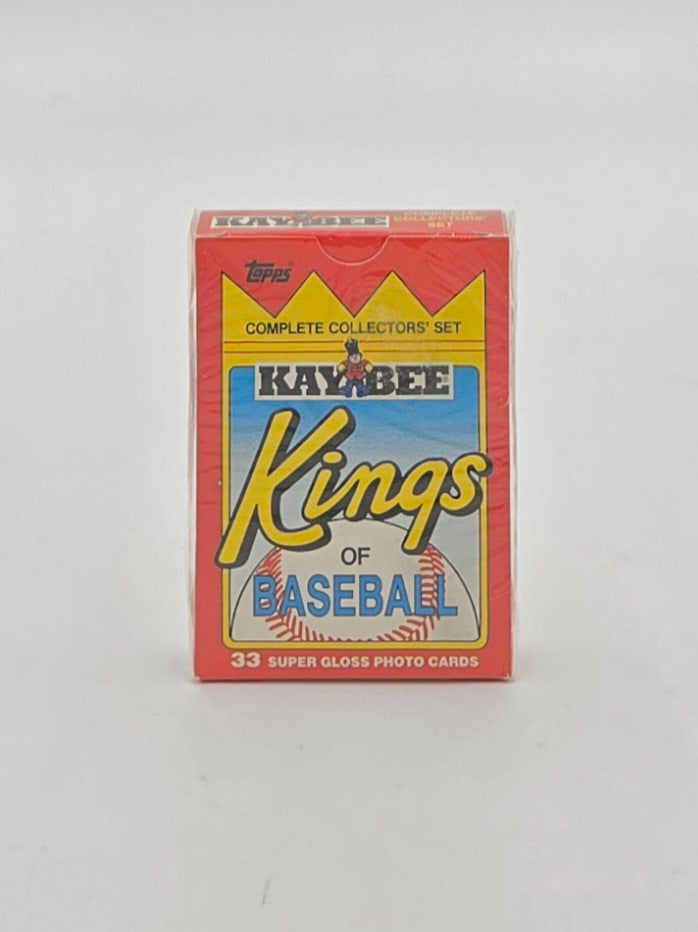 1990 Topps Kaybee Kings of Baseball Cards Complete Collectors' Set (33 Cards)