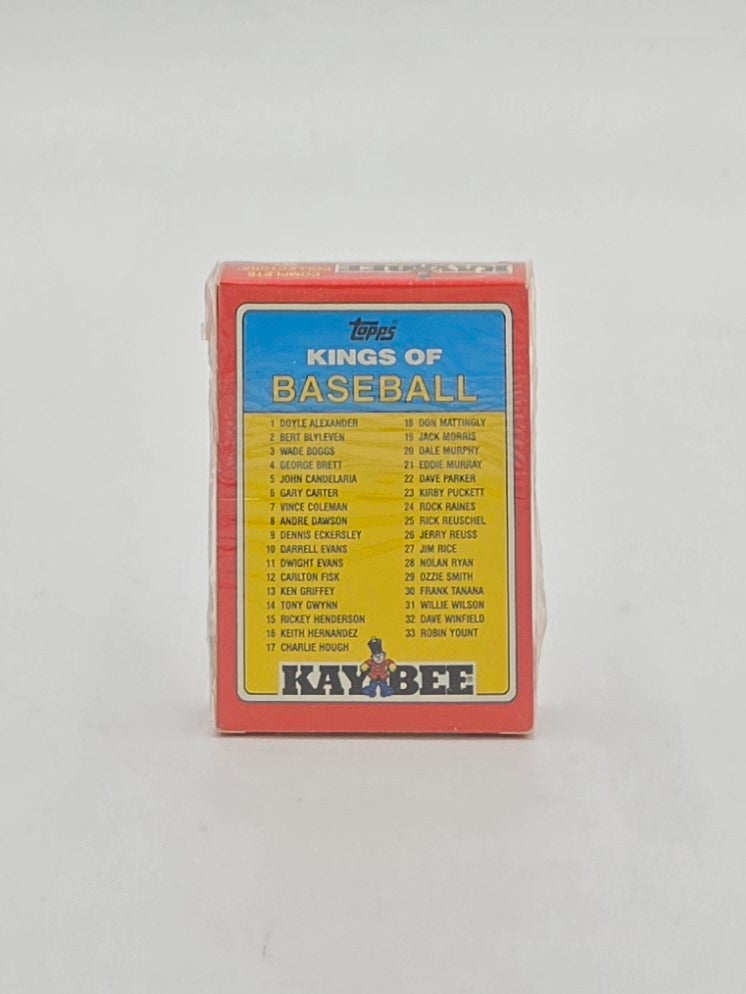 1990 Topps Kaybee Kings of Baseball Cards Complete Collectors' Set (33 Cards)