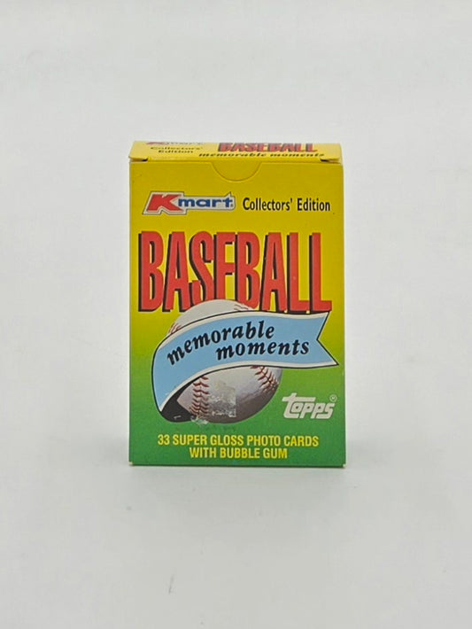 1988 Topps Kmart Baseball Memorable Moments Collector's Edition (33 Cards)