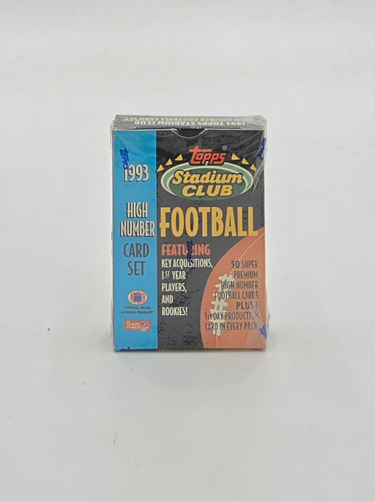 1993 Topps Stadium Club High Number Football Card Set (50 Cards)