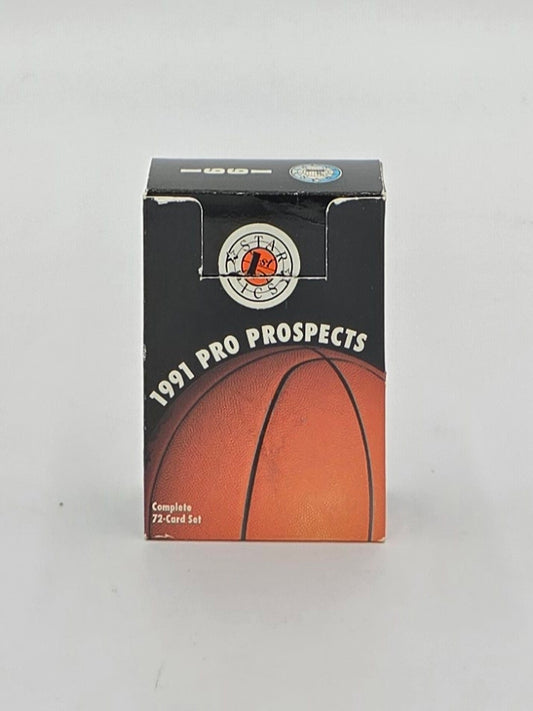 1991 Star Pics Pro Prospects Complete Basketball Card Set (72 Cards)