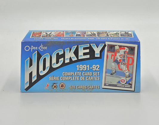 1991/92 O-Pee-Chee Hockey Card Complete Set (528 Cards)