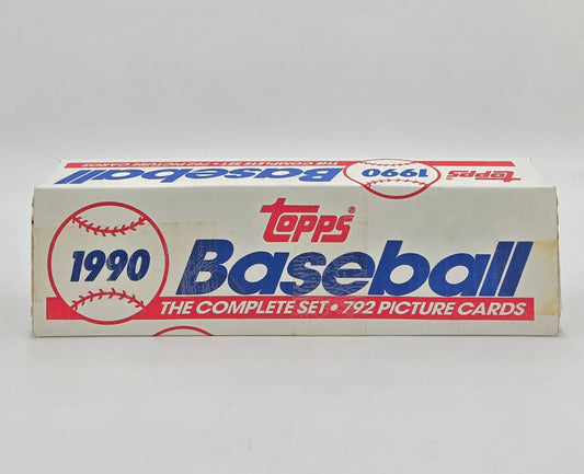 1990 Topps Complete Baseball Card Factory Set (792 Cards)