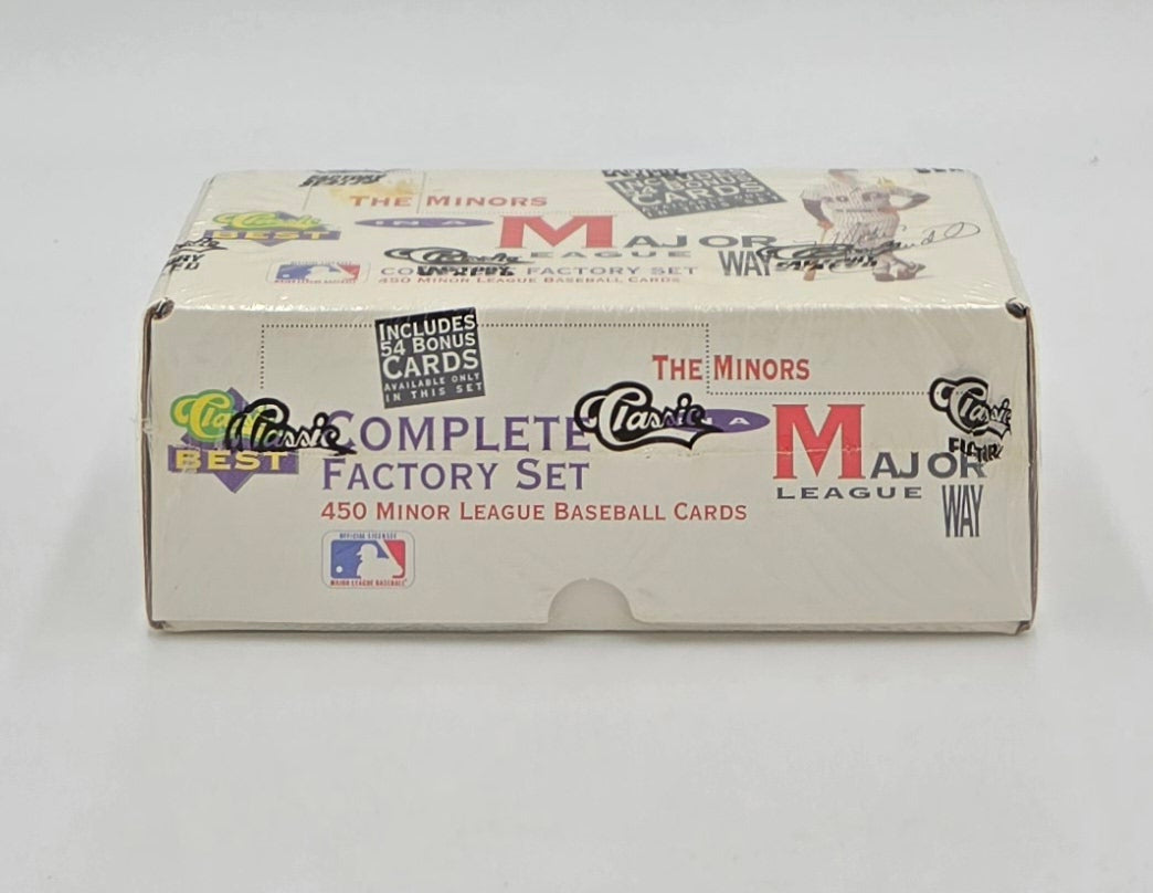 1991 Classic Best Minor League Baseball Card Complete Factory Sealed Set (450 Cards)