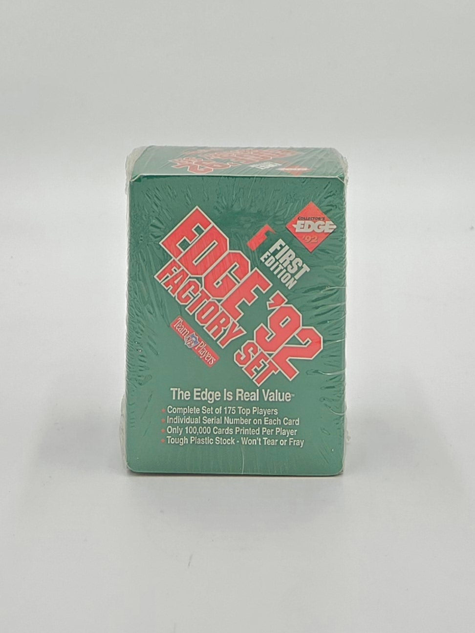 1992 Collector's Edge NFL Football Card Complete Factory Set Sealed (175 Cards)