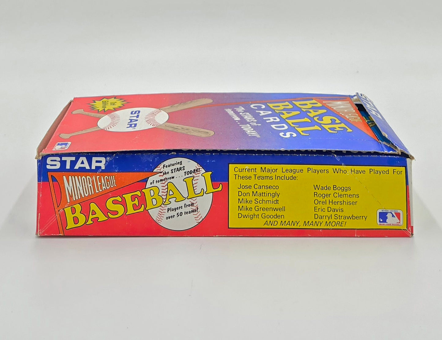 1989 Star Minor League Baseball Cards Wax Box 1st Edition (36 Packs)