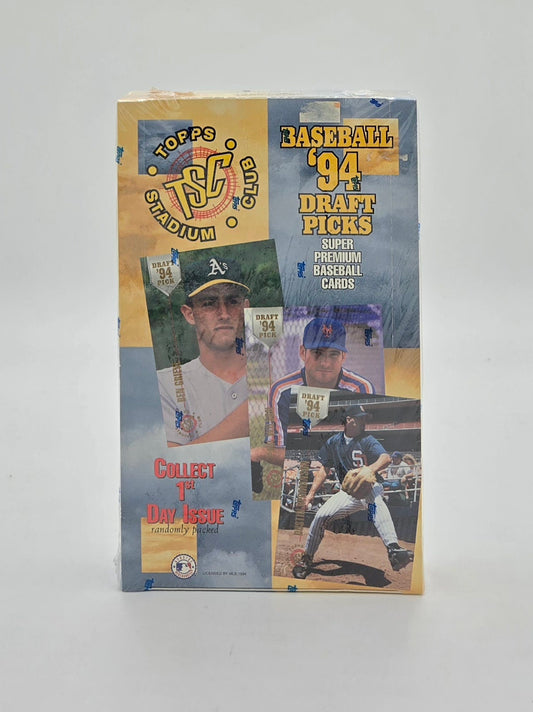 1994 Topps Stadium Club Draft Picks Baseball Card Wax Box (24 Packs)