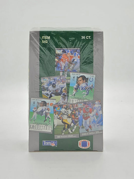 1991 Fleer Ultra NFL Football Series 1 Card Wax Box (36 Packs)