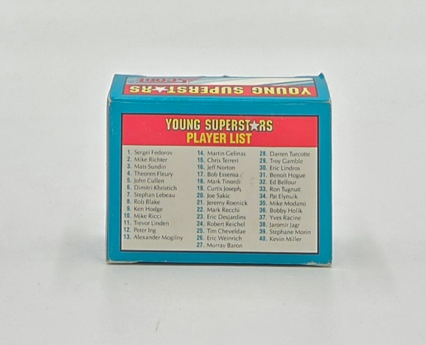 1991 Score NHL Young Superstars Hockey Card Set (40 Cards)