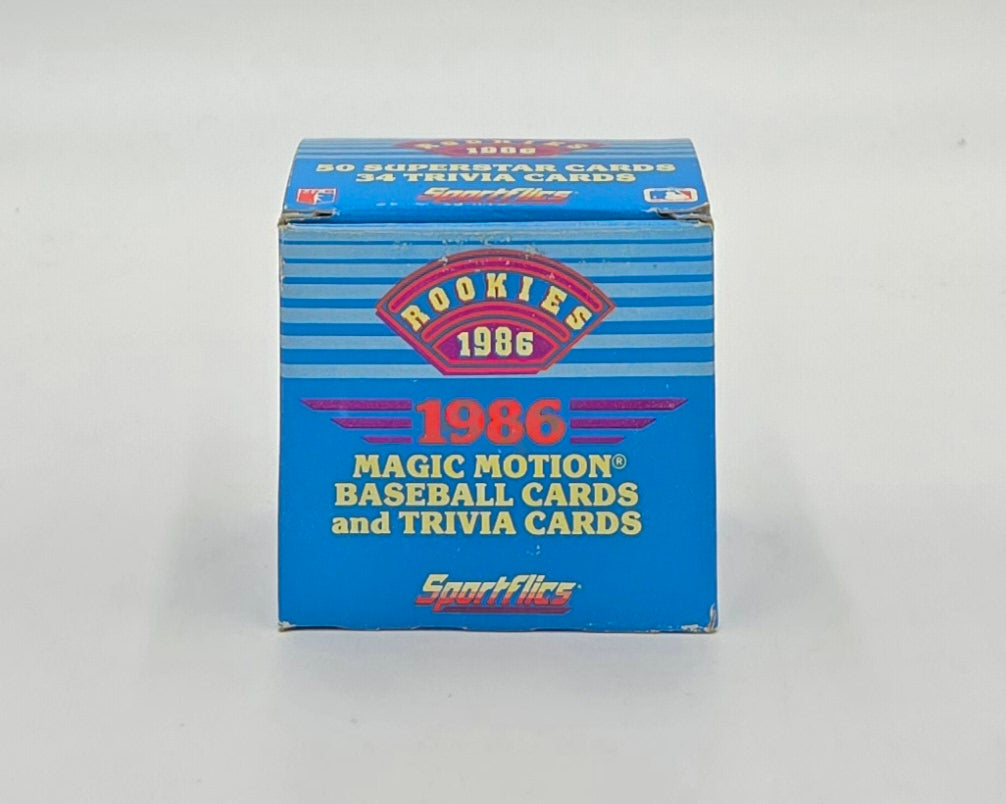 1986 Sportflics Rookies Baseball Card Set (50 Cards)