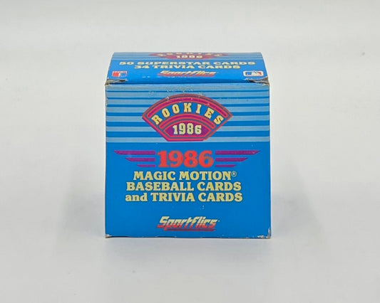 1986 Sportflics Rookies Baseball Card Set (50 Cards)