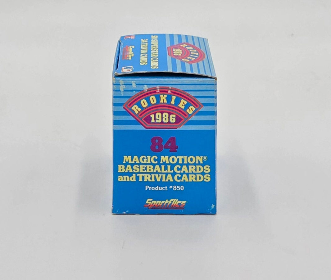 1986 Sportflics Rookies Baseball Card Set (50 Cards)