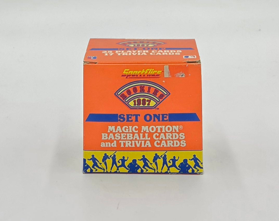 1987 Sportflics Rookies Baseball Card Set 1 (25 Cards)