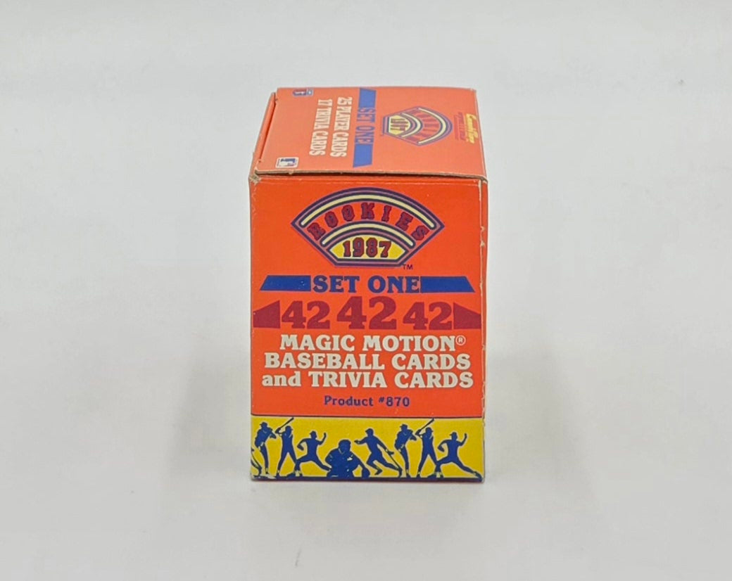 1987 Sportflics Rookies Baseball Card Set 1 (25 Cards)