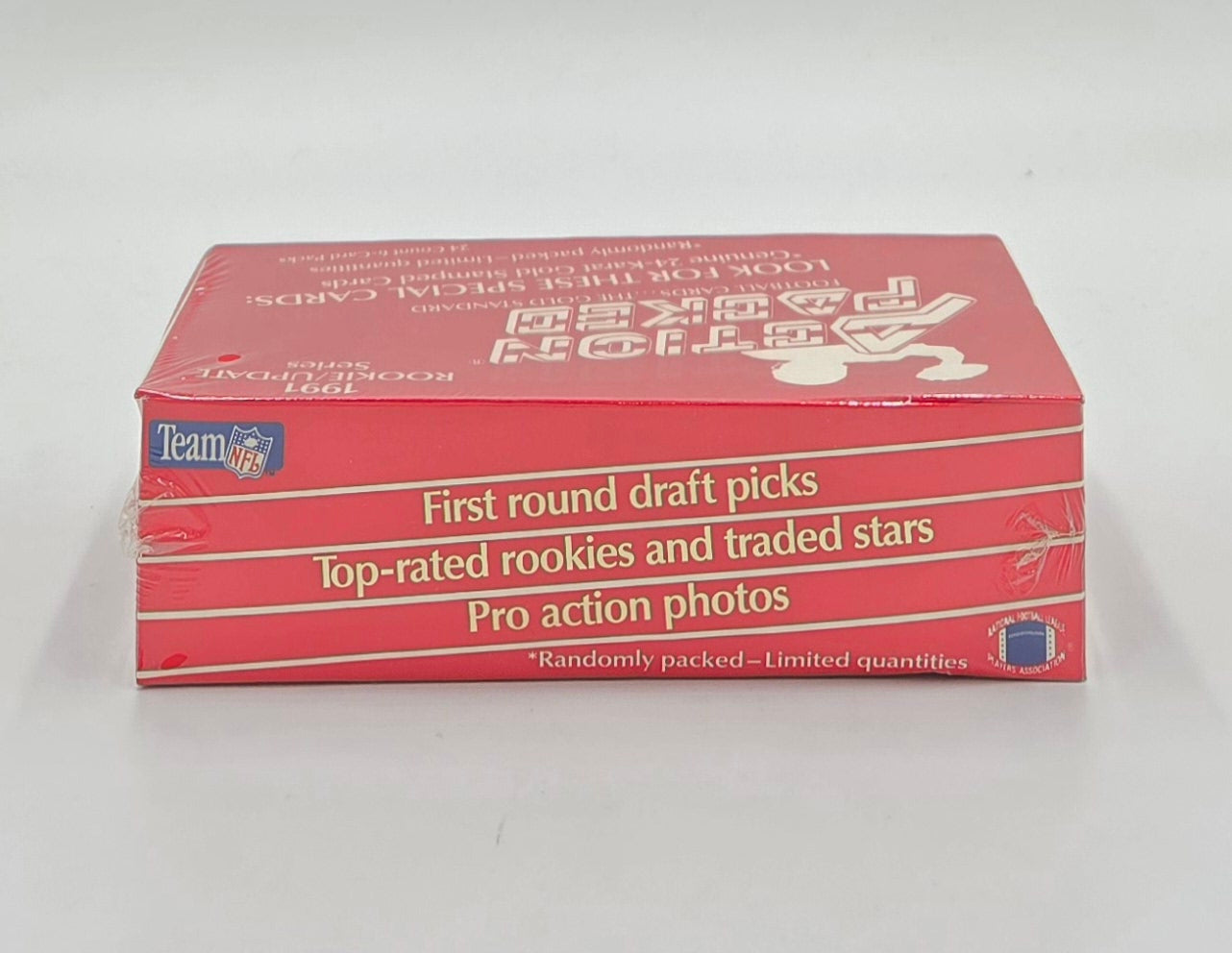 1991 Action Packed Rookie/Update Series Football Card Wax Box (24 Packs)