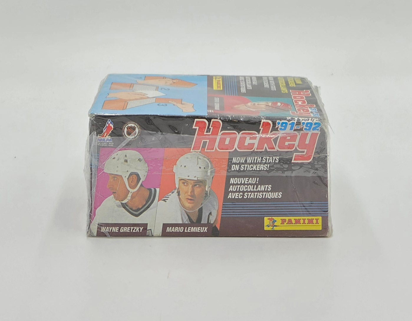 1991/92 Panini NHL Hockey Album Stickers Wax Box (100 Packs)