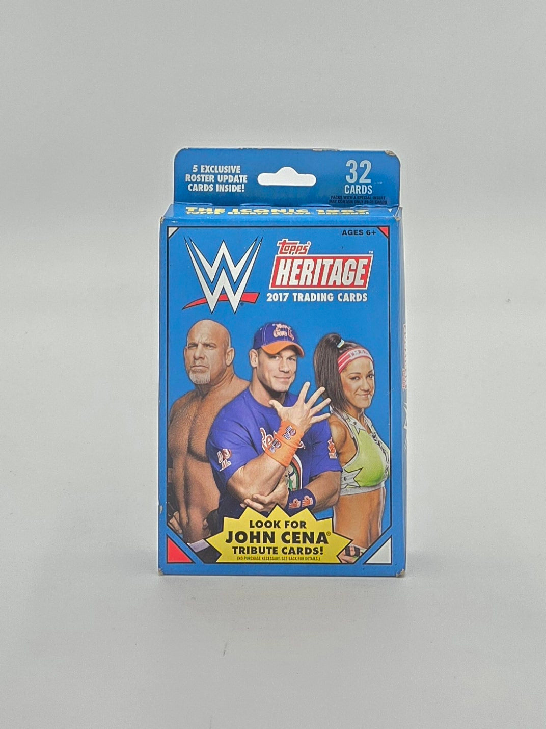 2017 Topps Heritage WWE Wrestling Hanger Box (32 Cards)