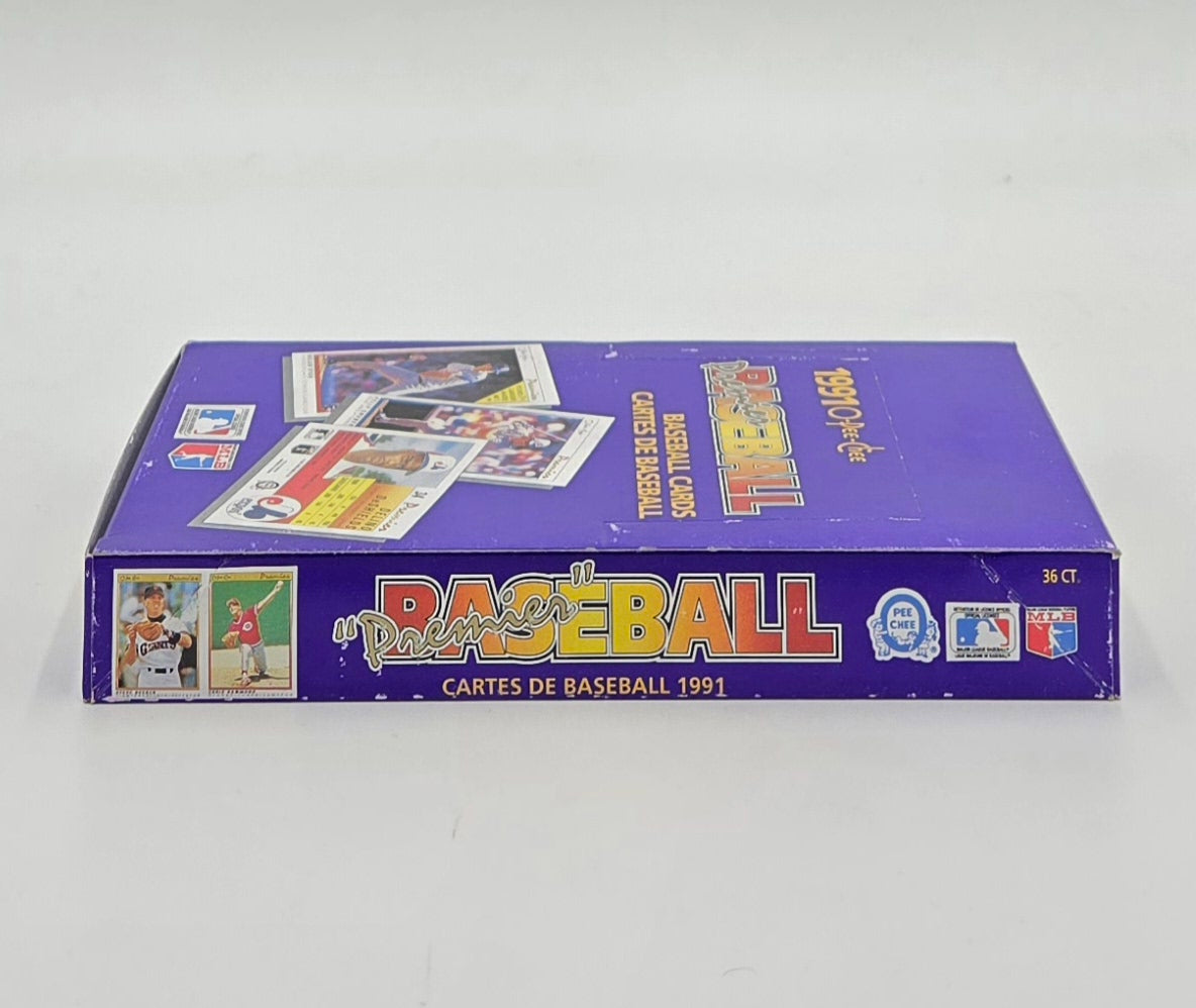 1991 O-Pee-Chee Premier Baseball Cards Box (36 Packs)