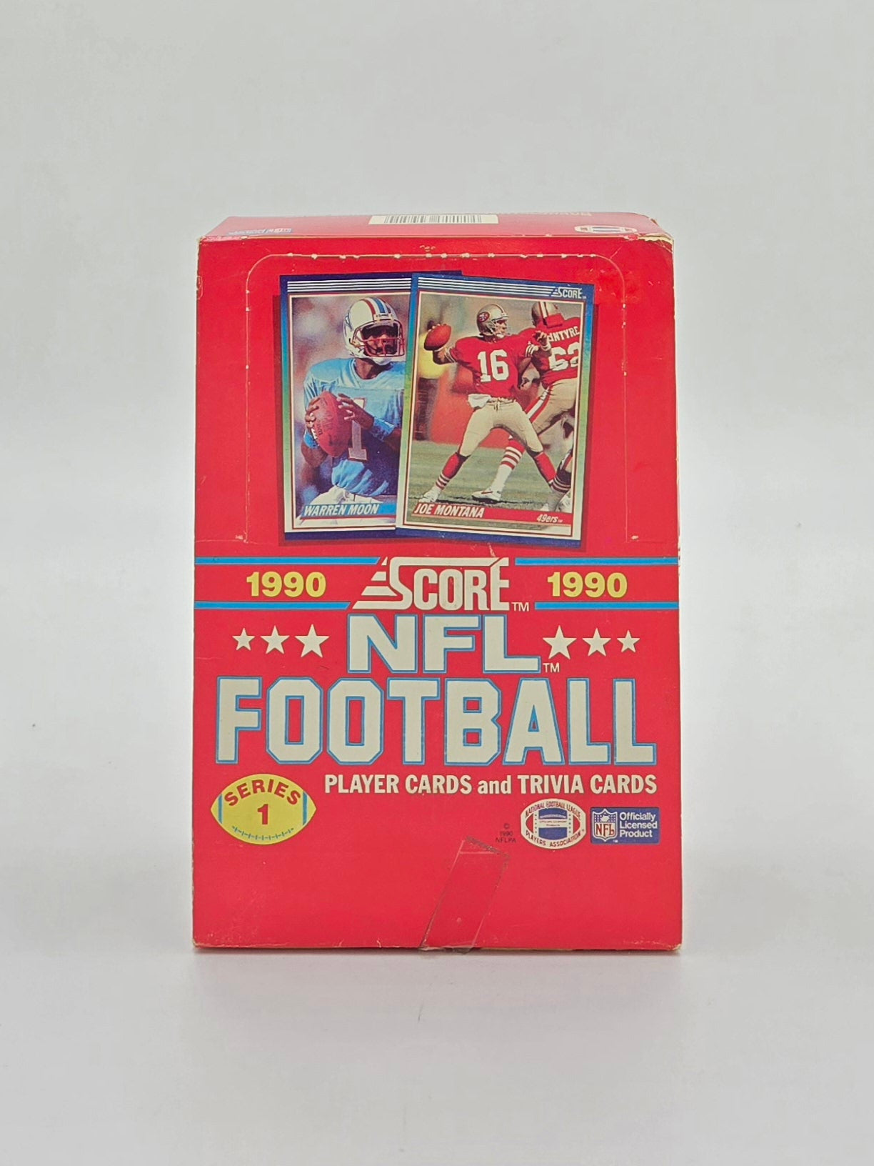 1990 Score NFL Series 1 Football Cards Wax Box (36 Packs)