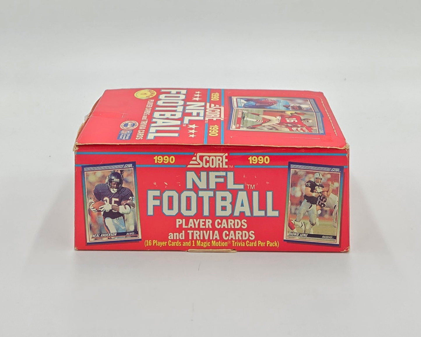 1990 Score NFL Series 1 Football Cards Wax Box (36 Packs)