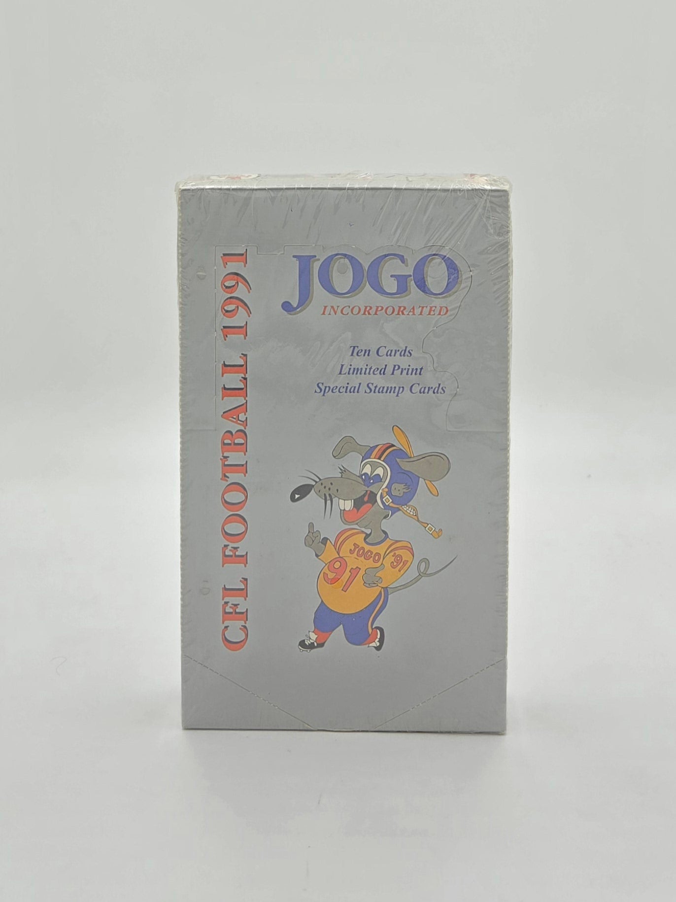 1991 Jogo Inc. CFL Canadian Football Cards Wax Box (36 Packs)