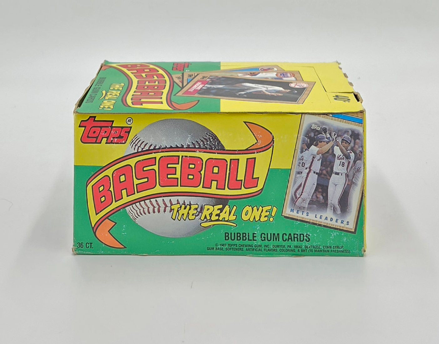 1987 Topps Baseball Cards Wax Box (36 Packs) Possible Bo Jackson Rookie