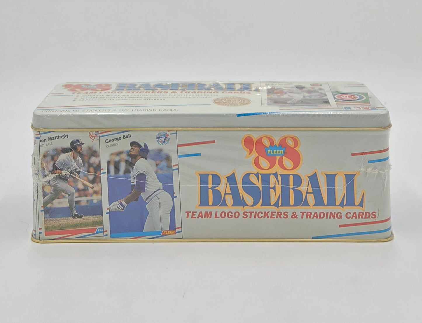 1988 Fleer Glossy Baseball Complete Set Tin (672 Cards)