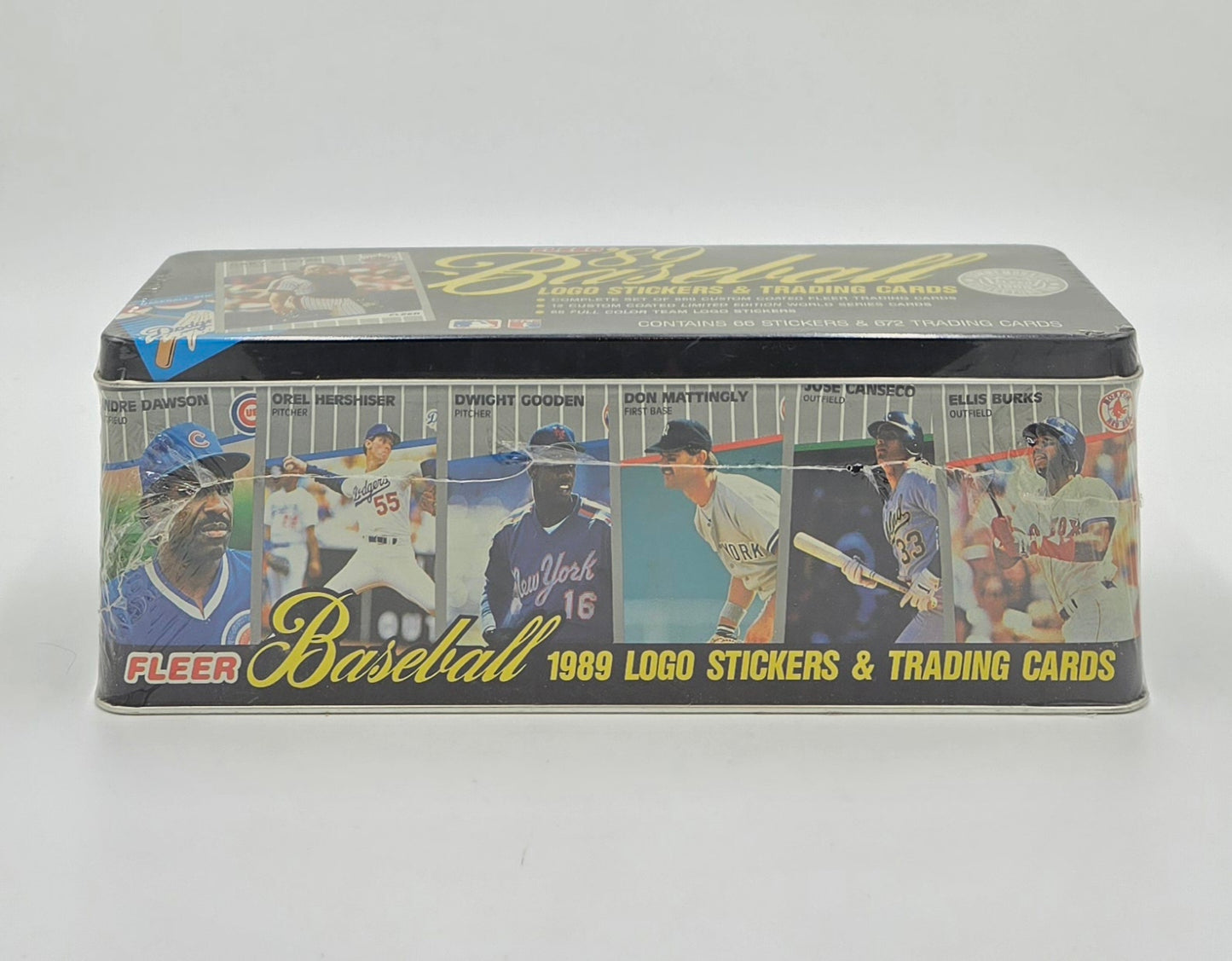 1989 Fleer Glossy Baseball Complete Factory Set Tin (672 Cards) Ken Griffey Jr Rookie