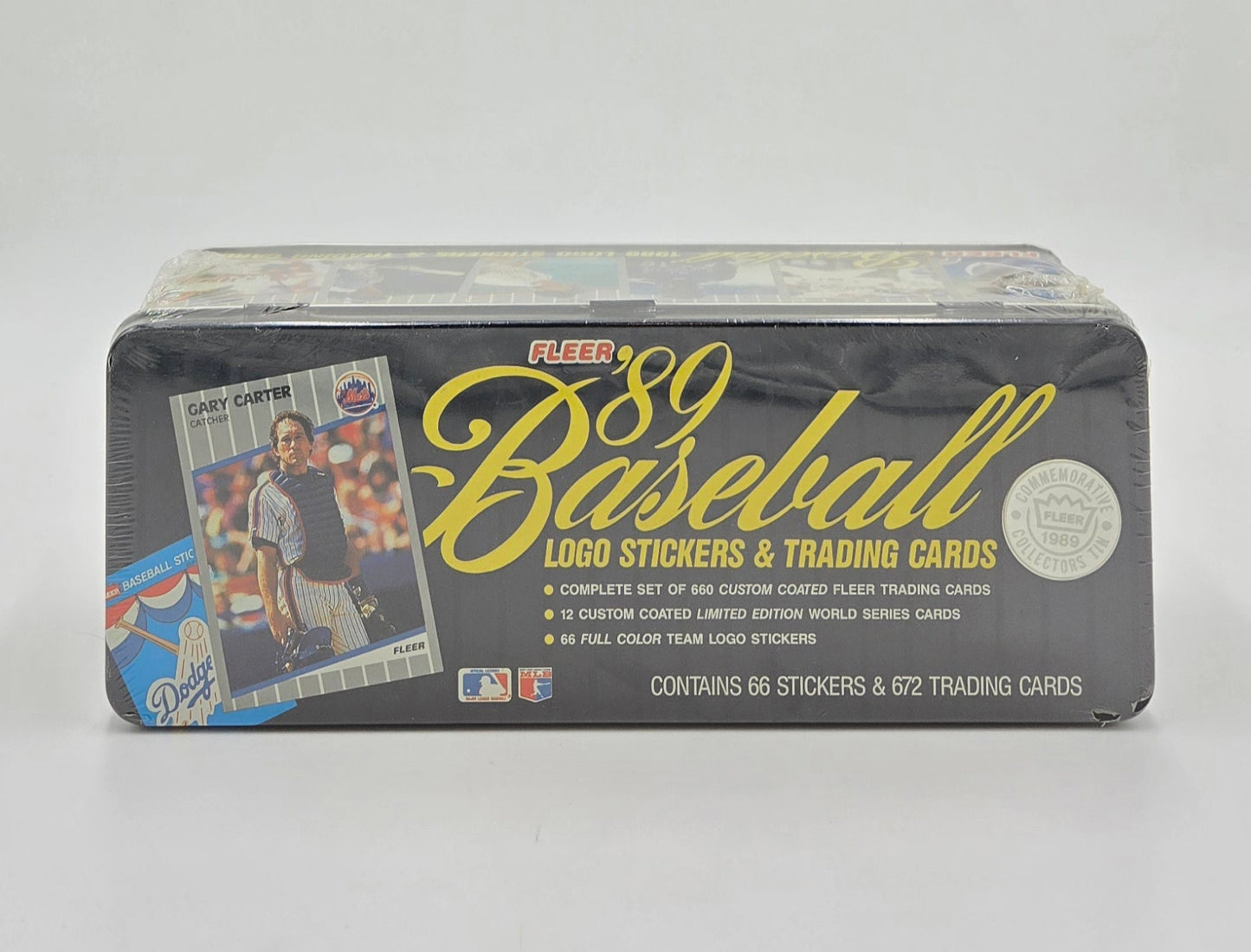 1989 Fleer Glossy Baseball Complete Factory Set Tin (672 Cards) Ken Griffey Jr Rookie