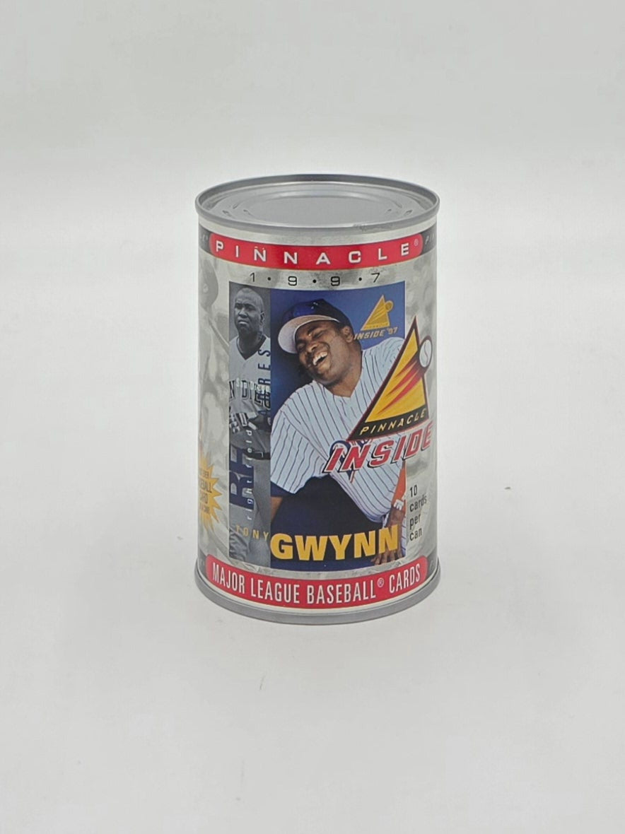 1997 Pinnacle Inside MLB Baseball Card Collectible Can (10 Cards) Tony Gwynn