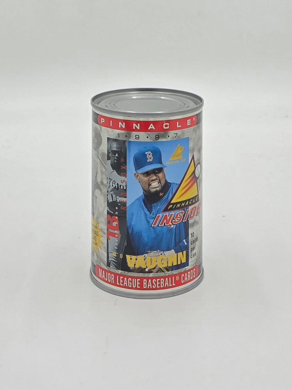 1997 Pinnacle Inside MLB Baseball Card Collectible Can (10 Cards) Mo Vaughn