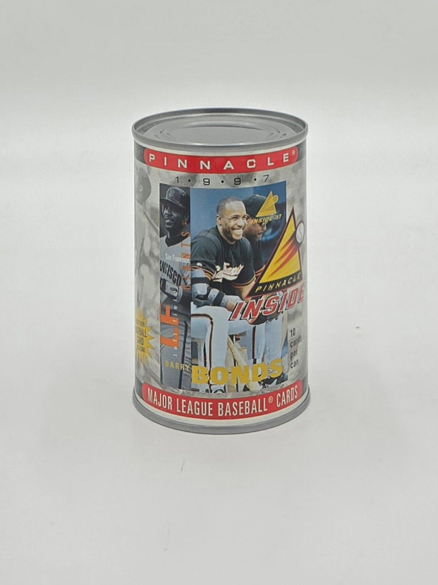 1997 Pinnacle Inside MLB Baseball Card Collectible Can (10 Cards) Barry Bonds