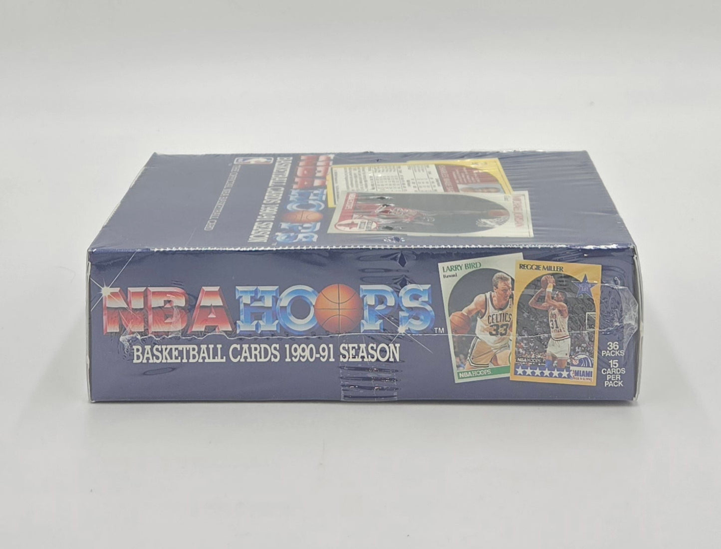 1990/91 NBA Hoops Basketball Card Wax Box (36 Packs) Sealed