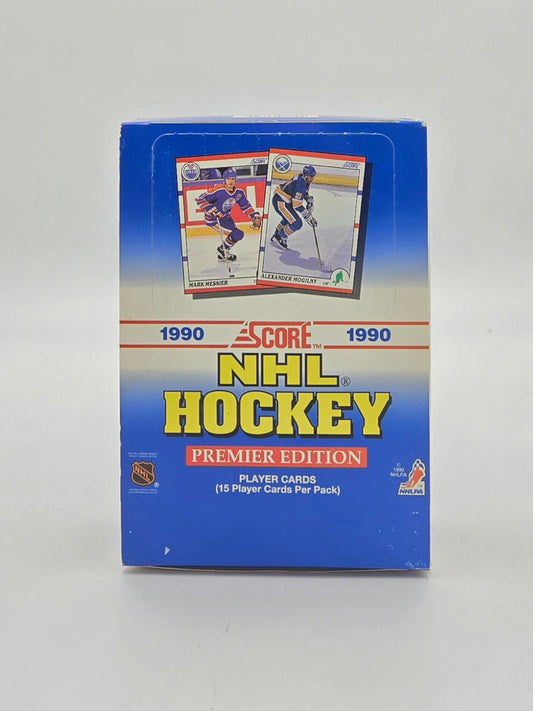 1990 Score NHL Hockey Premier Edition Wax Box (36 Packs)