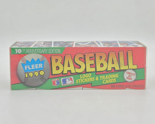 1990 Fleer Baseball Complete Set 10th Anniversary Edition (660 Cards) Sealed