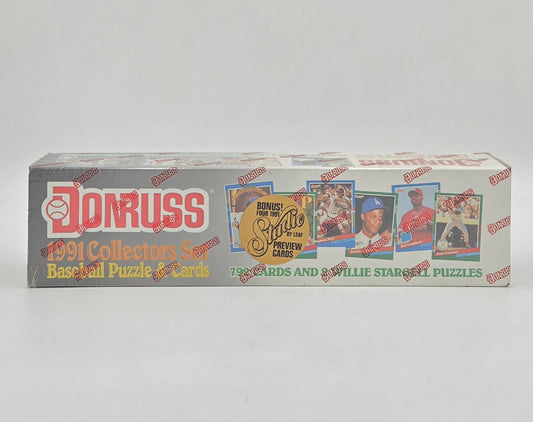 1991 Donruss Baseball Complete Collectors Set (792 Cards) Sealed