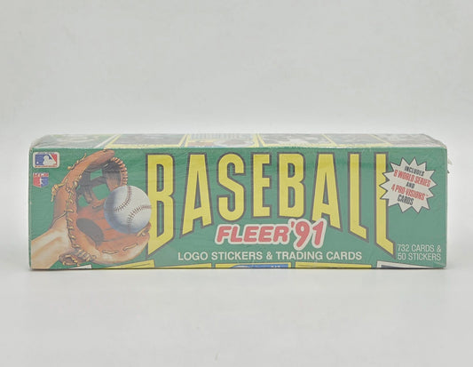 1991 Fleer Baseball Complete Set (732 Cards) Factory Sealed