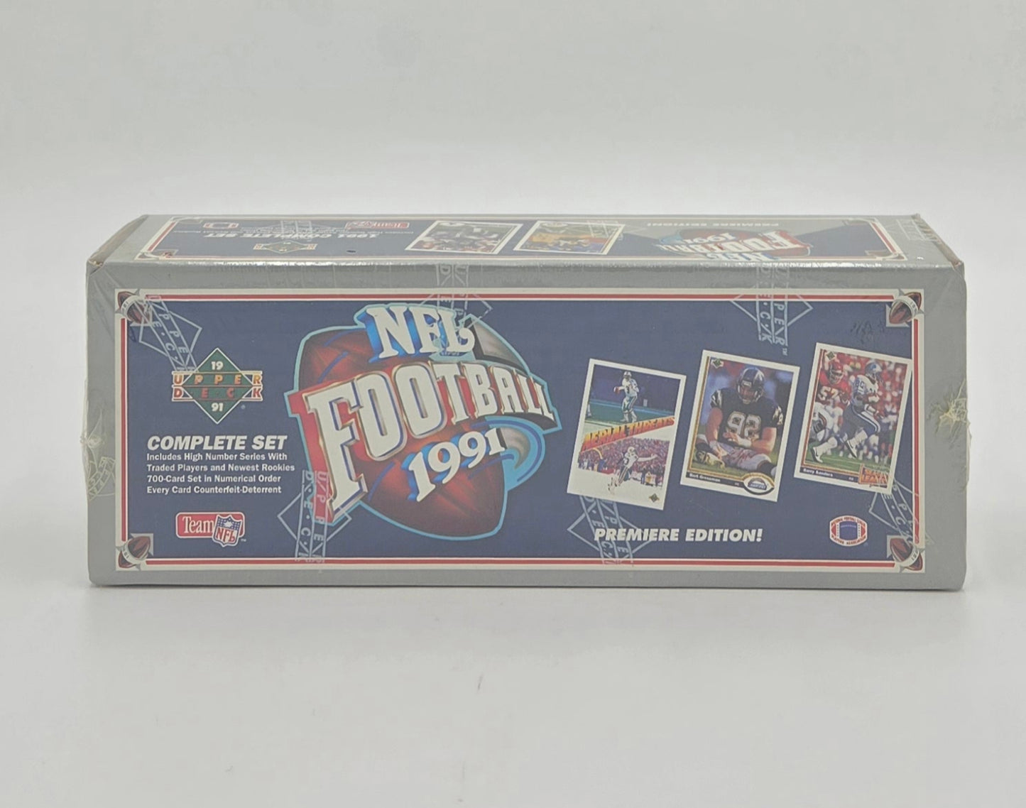 1991 Upper Deck NFL Football Card Complete Set (700 Cards) Sealed Brett Favre Rookie