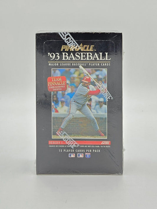 1993 Score Pinnacle MLB Baseball Wax Box Sealed (36 Packs)