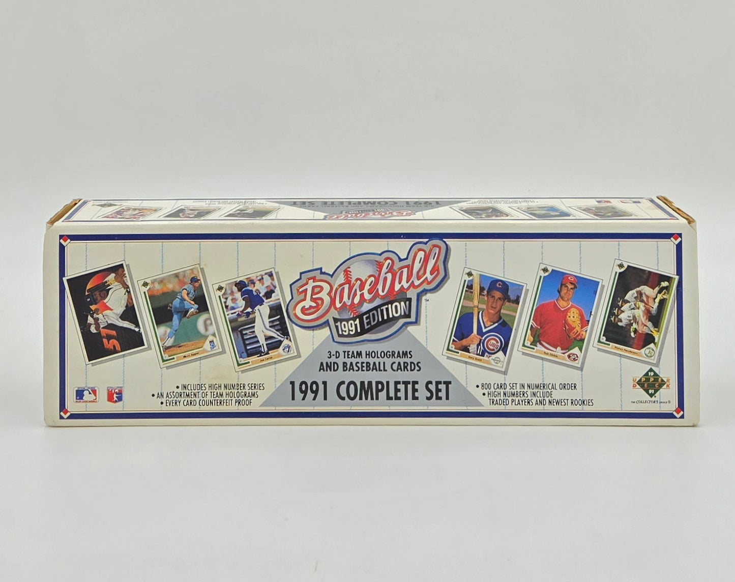 1991 Upper Deck MLB Baseball Card Complete Factory Set (800 Cards) Sealed