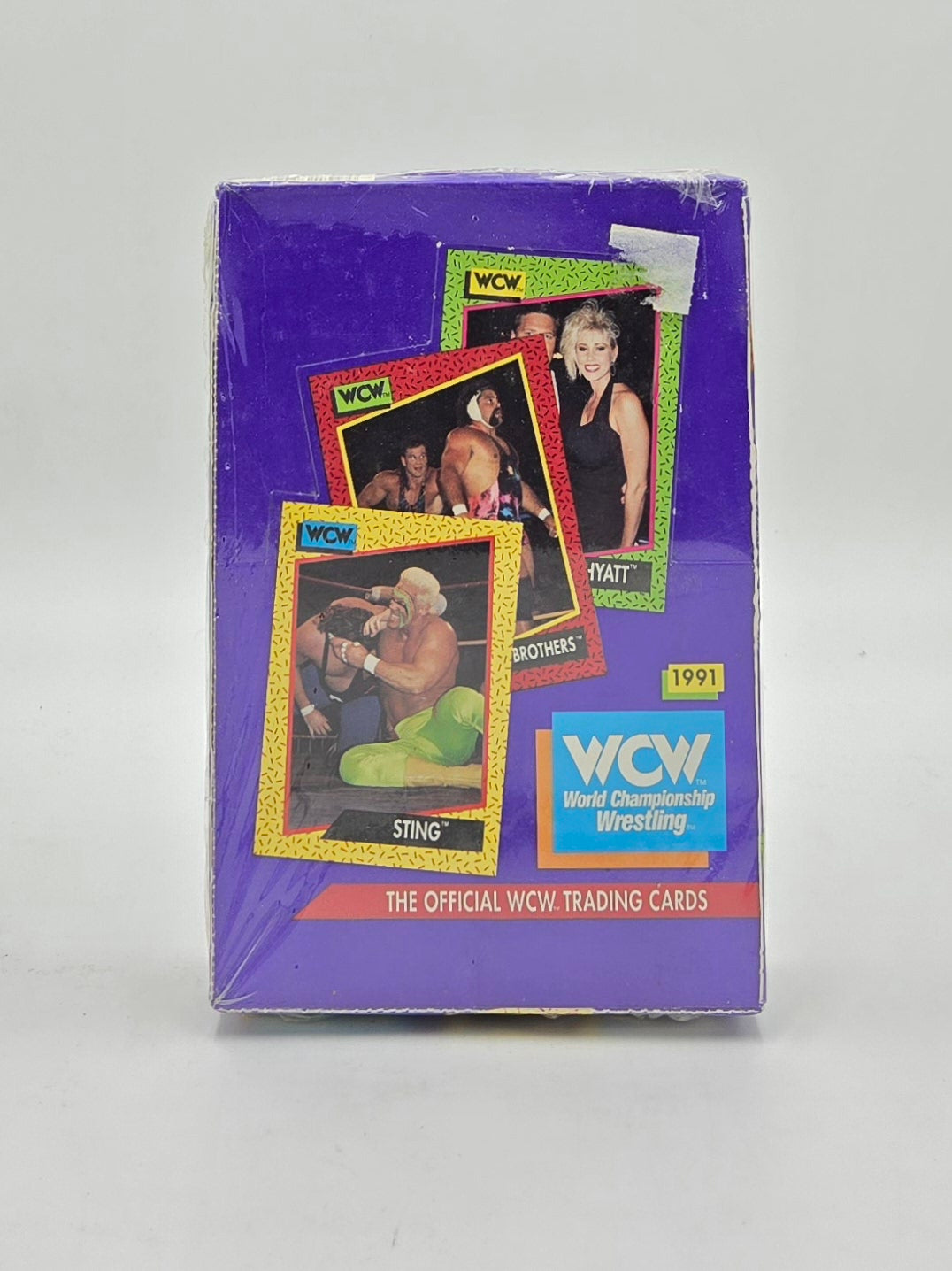 1991 Impel WCW Wrestling Card Wax Box (36 Packs)