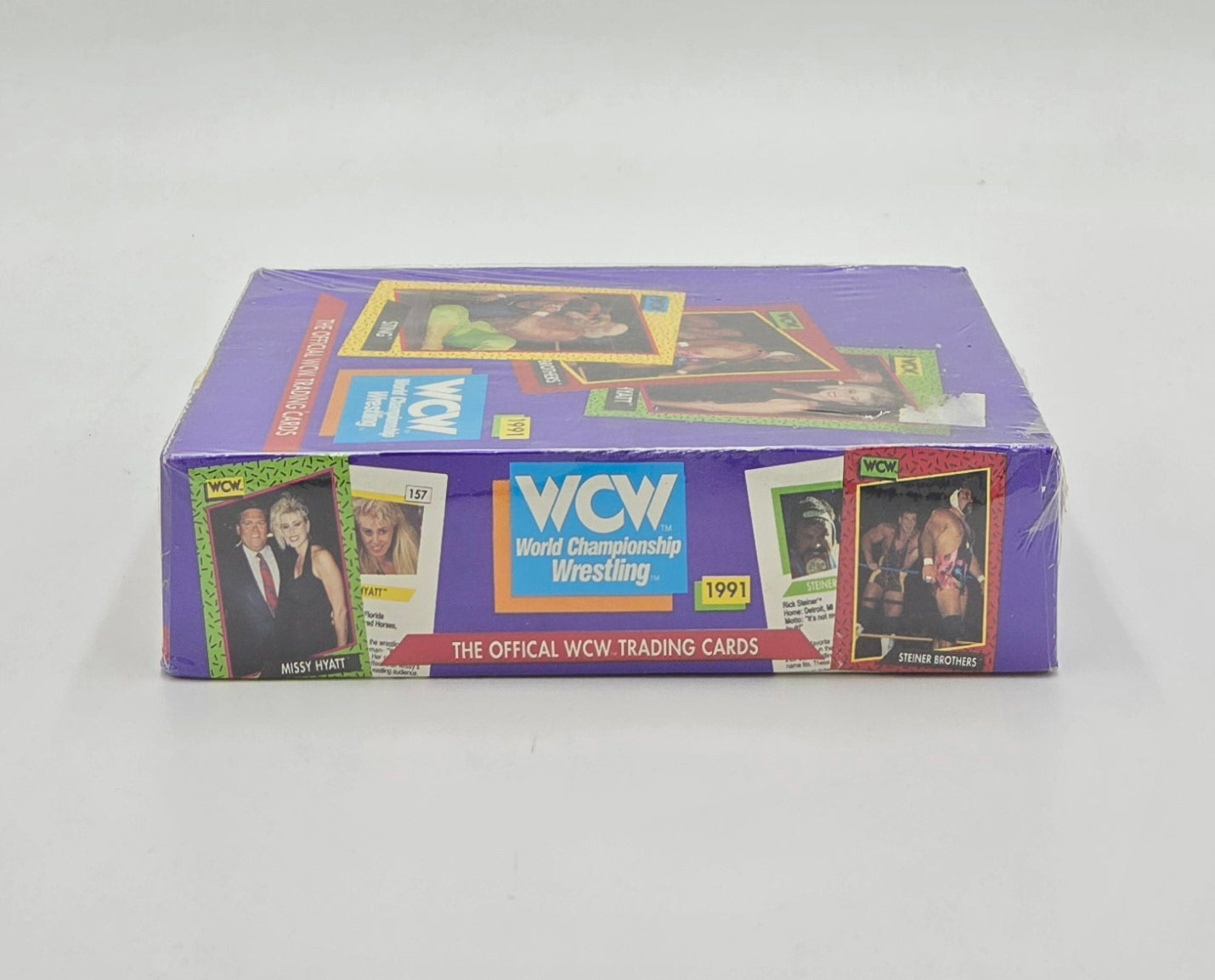 1991 Impel WCW Wrestling Card Wax Box (36 Packs)