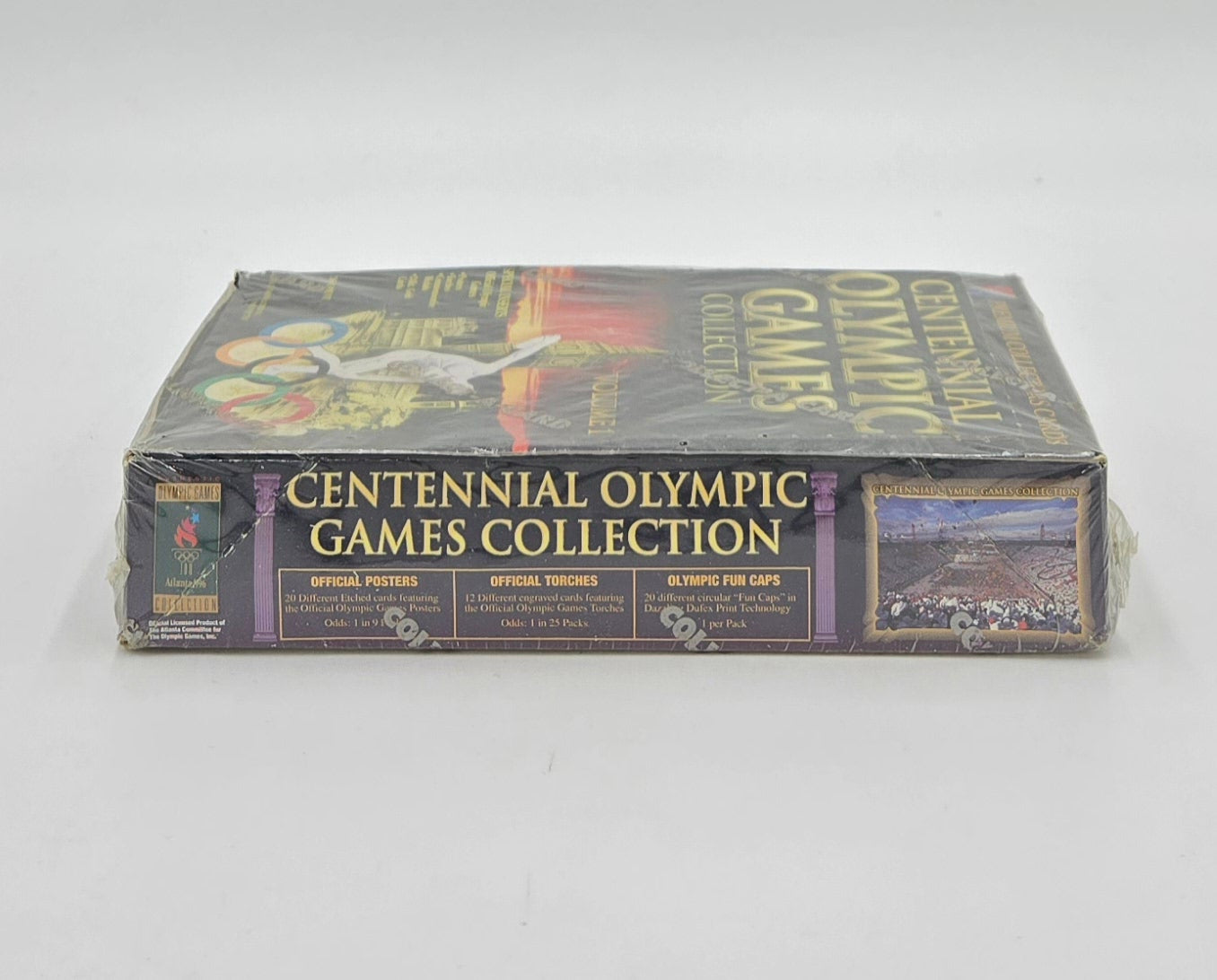 1996 Collect-A-Card Centennial Olympic Games Volume 1 Card Wax Box Sealed (36 Packs)