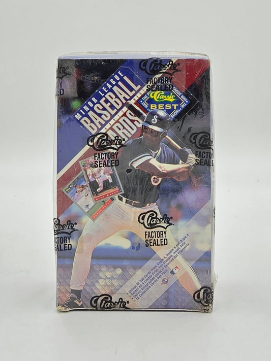 1993 Classic Best Minor League Baseball Card Wax Box Sealed (36 Packs) Derek Jeter Rookie