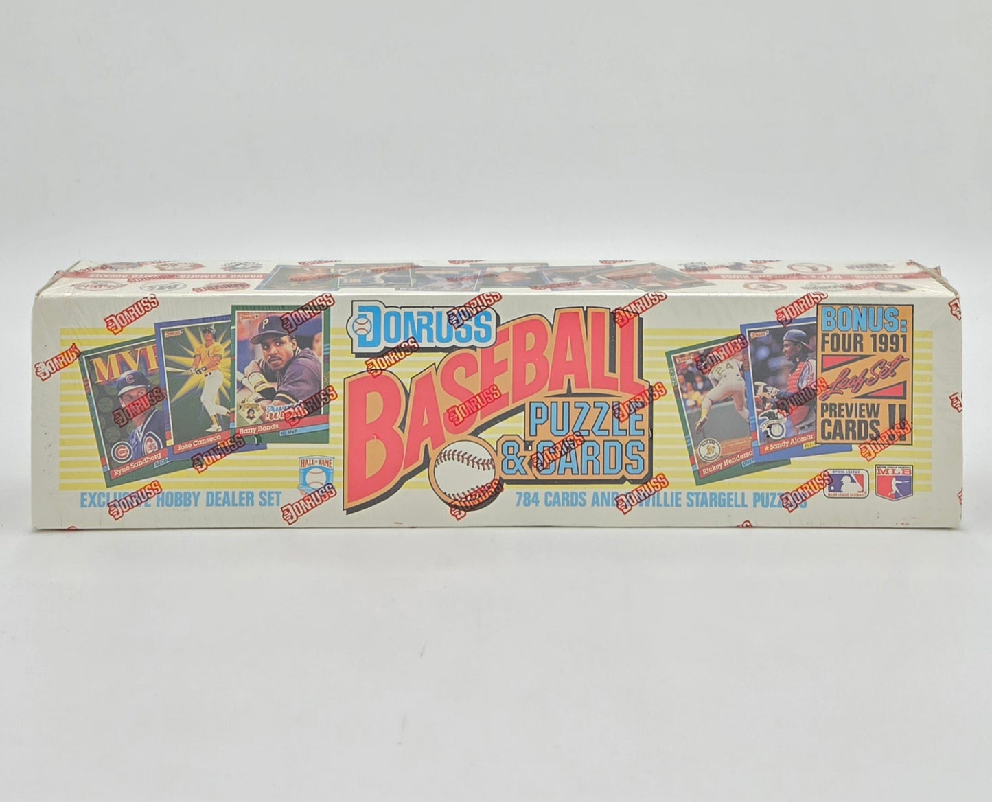 1991 Donruss MLB Baseball Puzzle & Card Complete Factory Set (784 Cards) Sealed