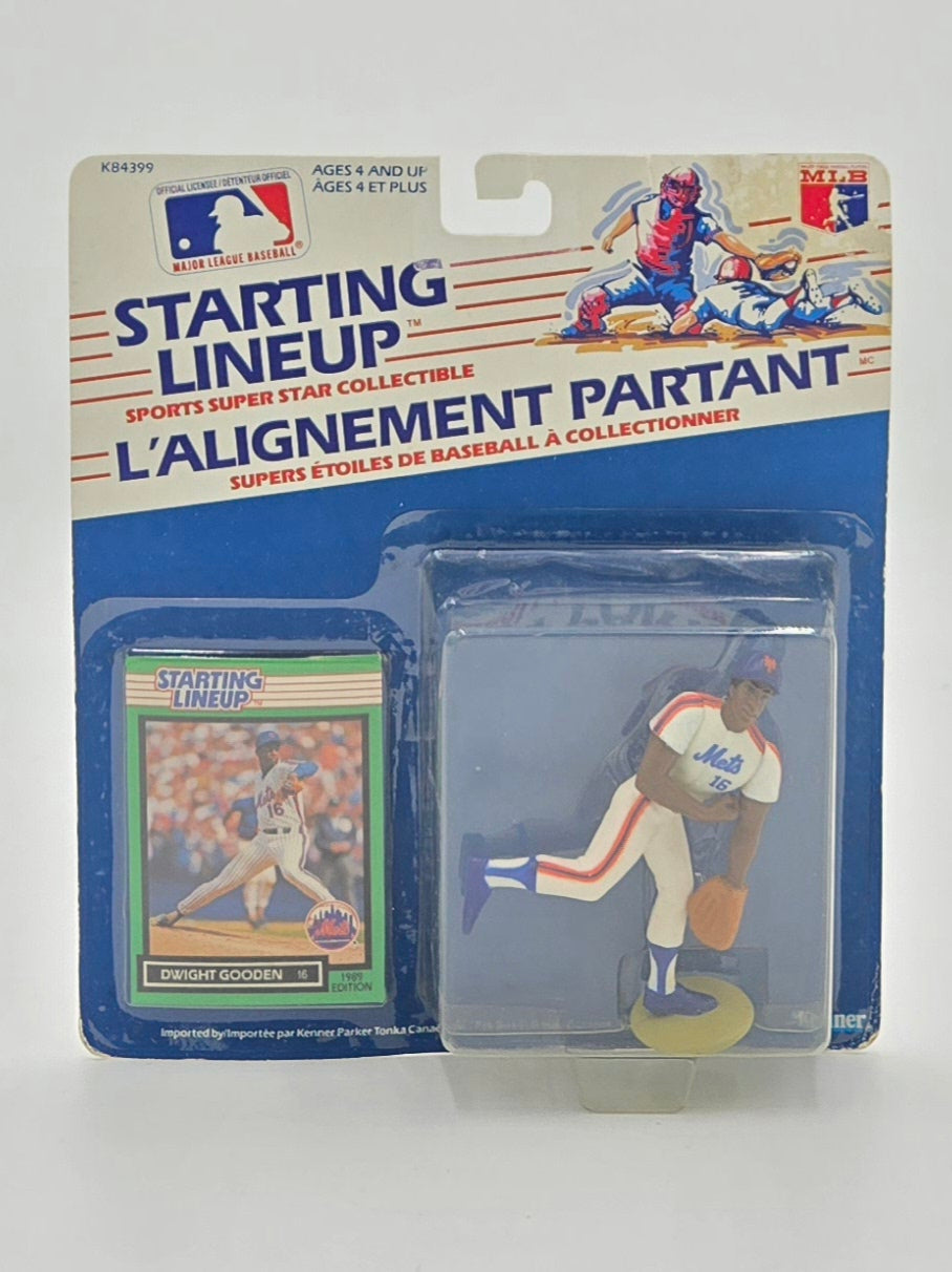 1988 Kenner MLB Starting Lineup Dwight Gooden Figure and Card New York Mets