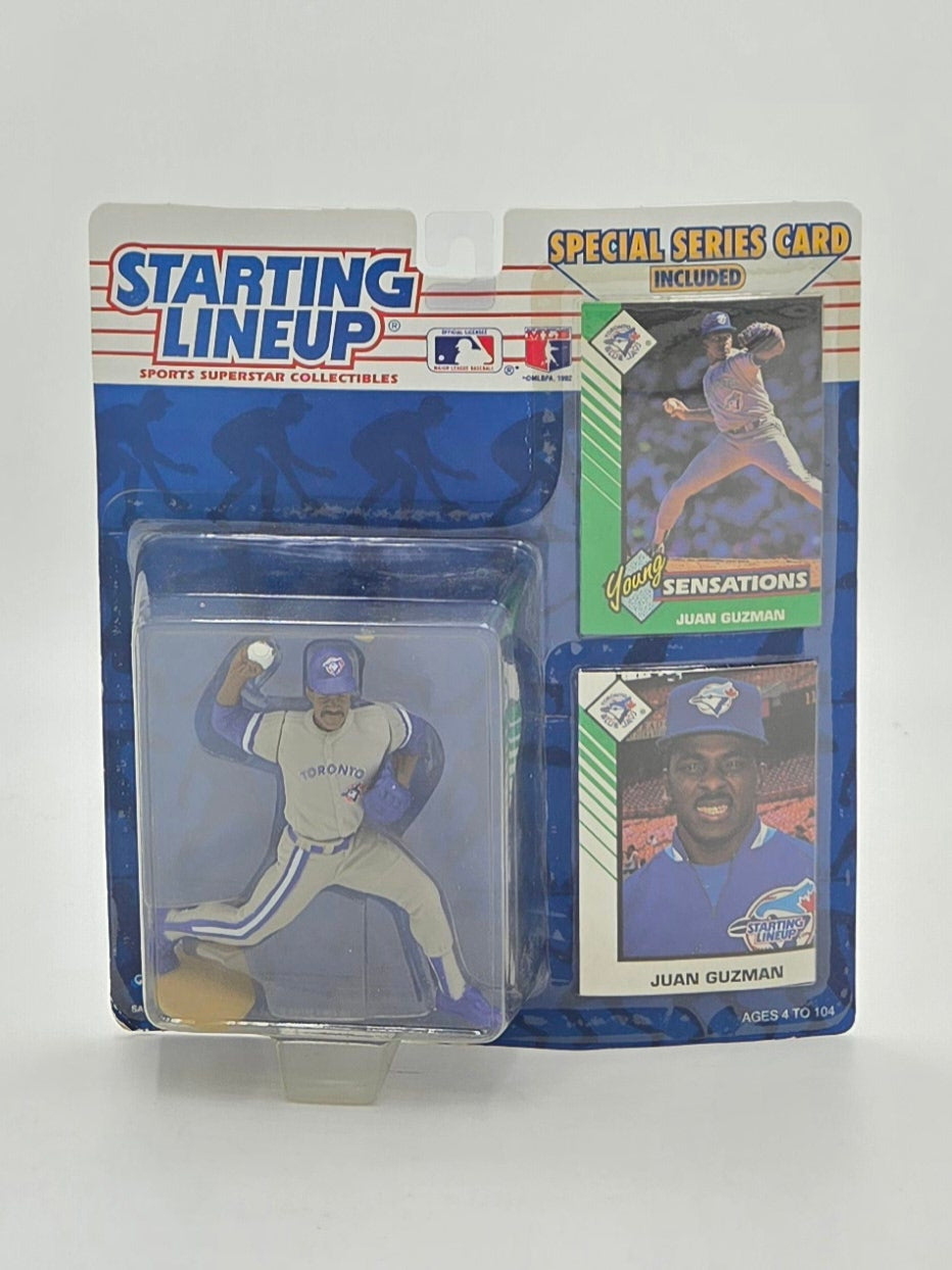 1993 Kenner MLB Starting Lineup Juan Guzman Figure and Special Series Card