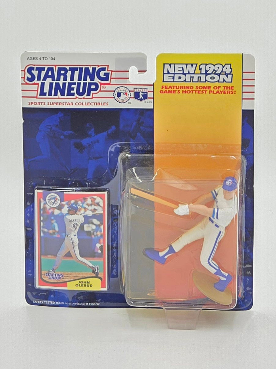 1994 Kenner MLB Starting Lineup John Olerud Figure and Card Toronto Blue Jays