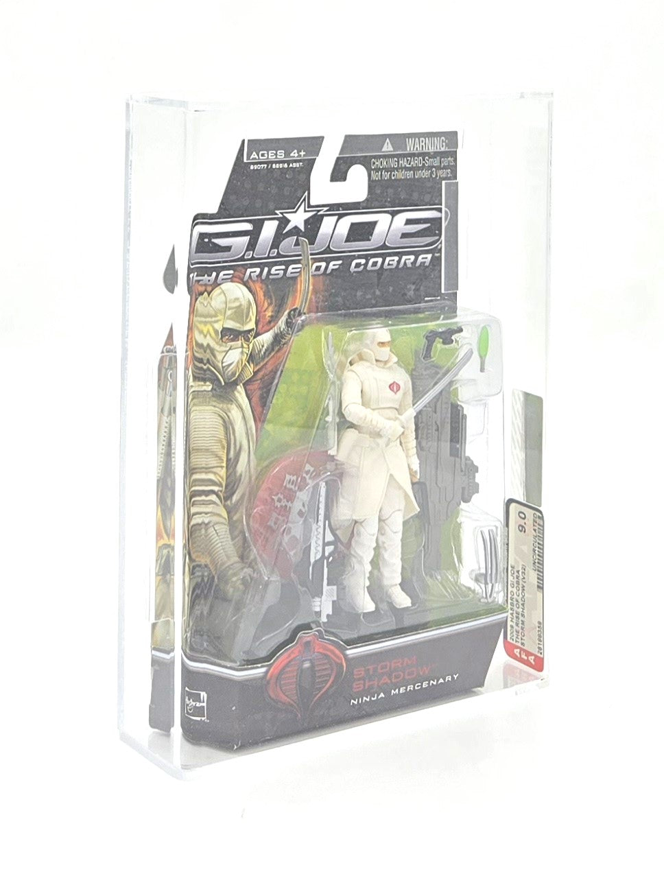 2008 Hasbro G.I. Joe The Rise of Cobra Storm Shadow Figure Graded AFA 9